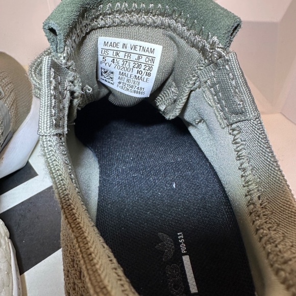 adidas POD S3.1 Green - Size 5-Pre-owned, Gently used, Responsive boost cushion main image 7